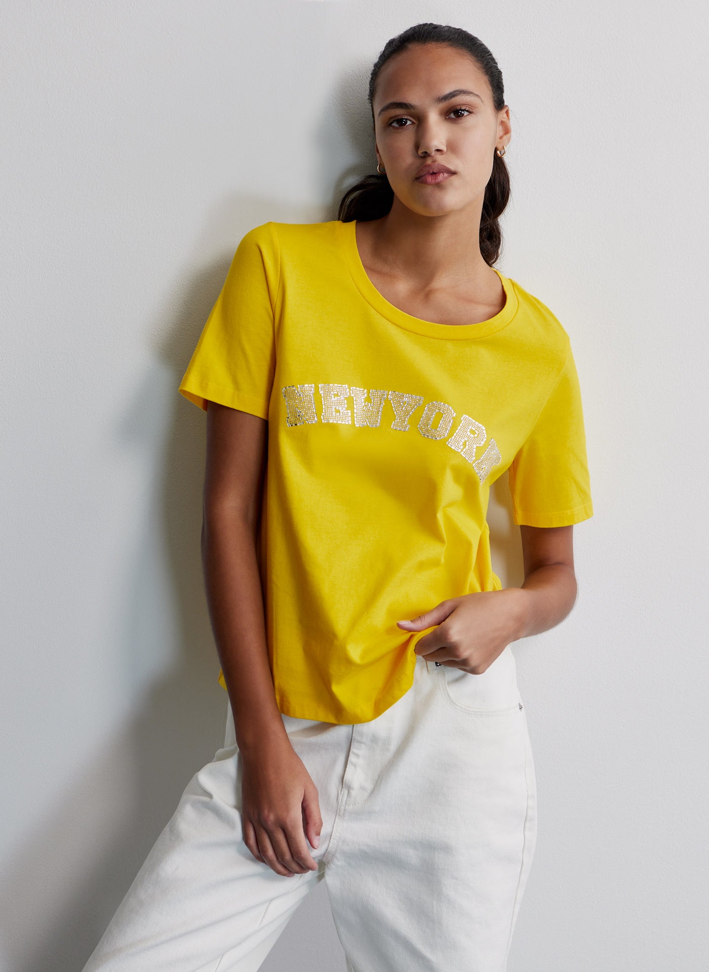 T-Shirt DAILY PAPER Woman color Yellow