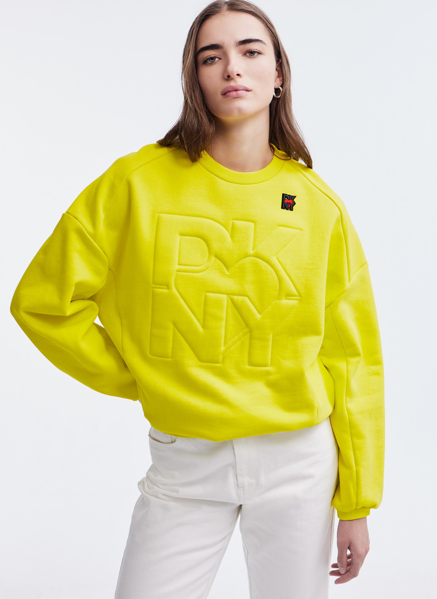 TERRY CREW NECK SWEATSHIRT