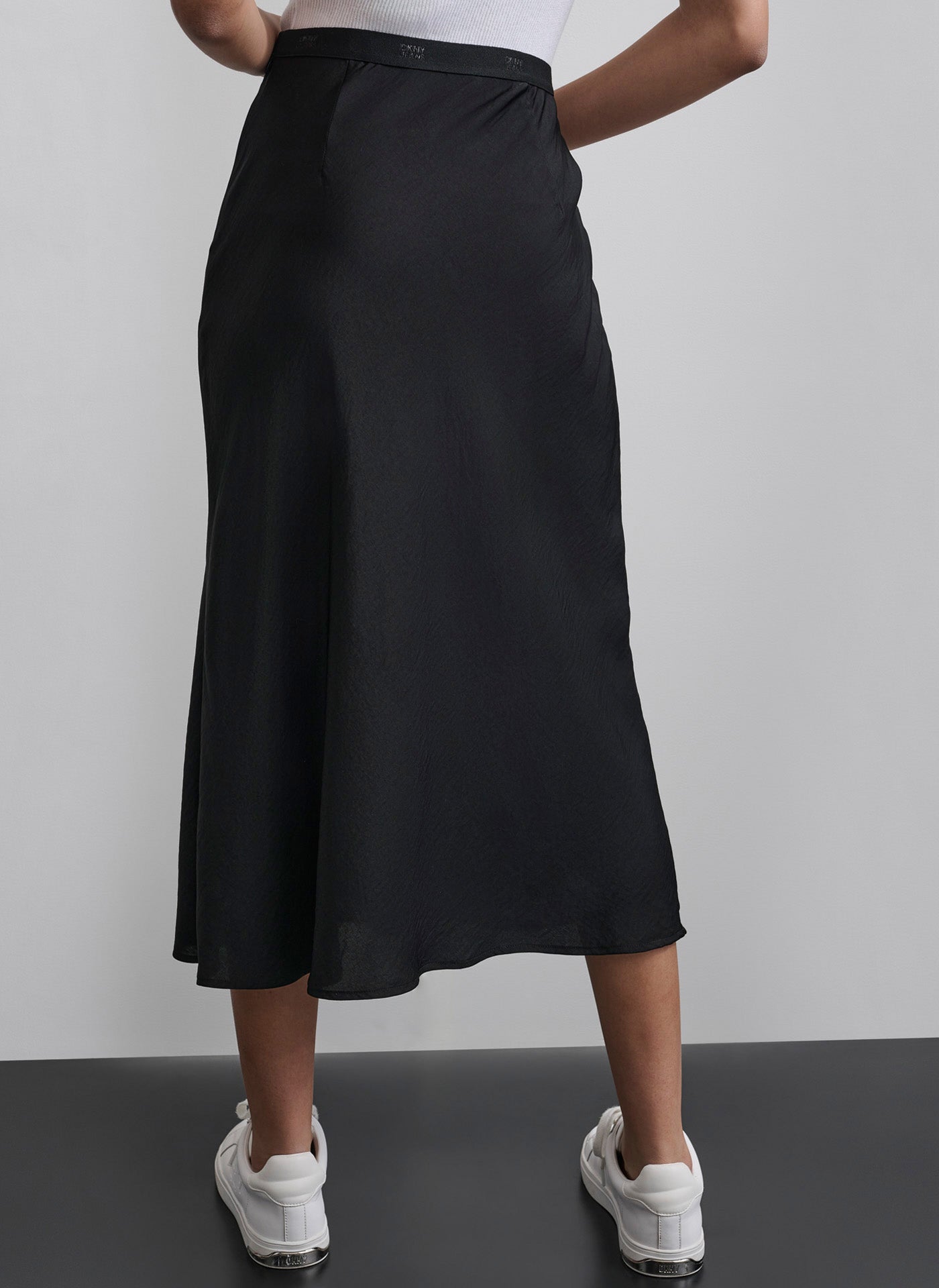 LOGO SLIP SKIRT