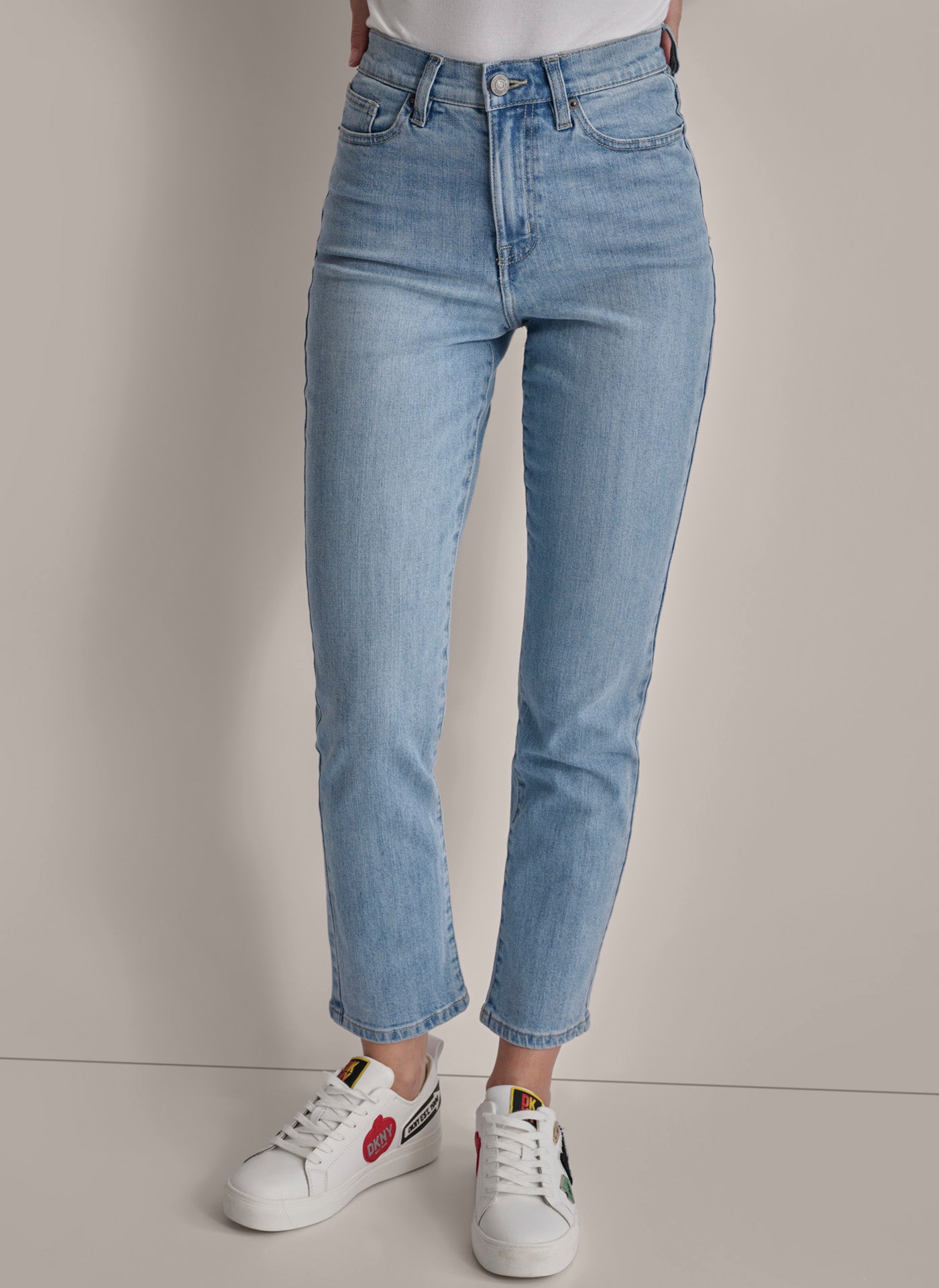 Dkny straight leg jeans best sale