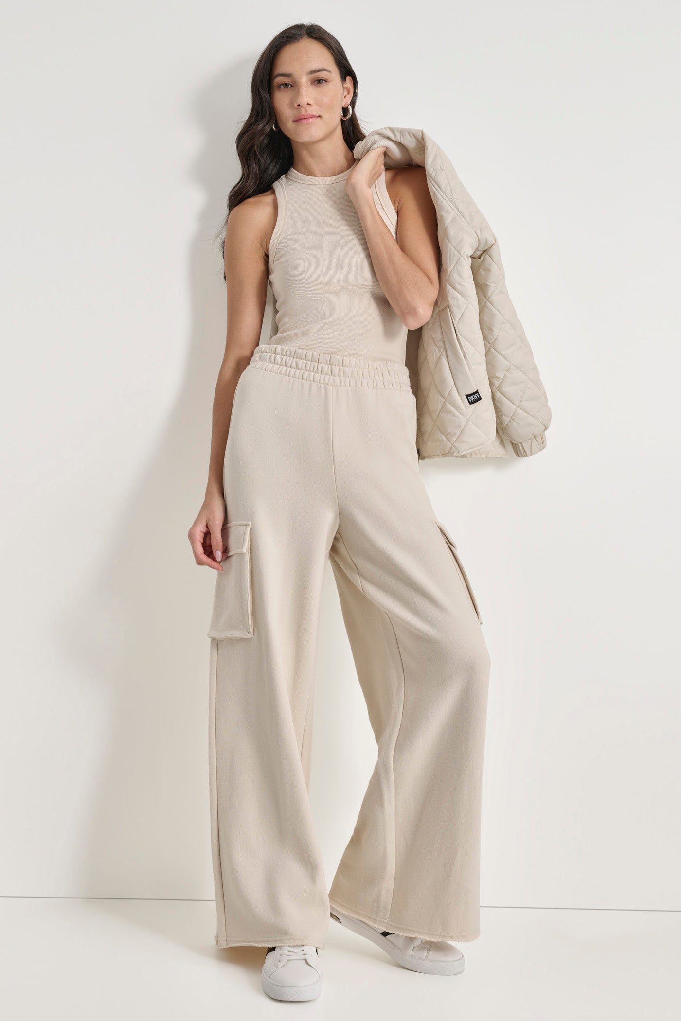 CARGO WIDE LEG PANTS