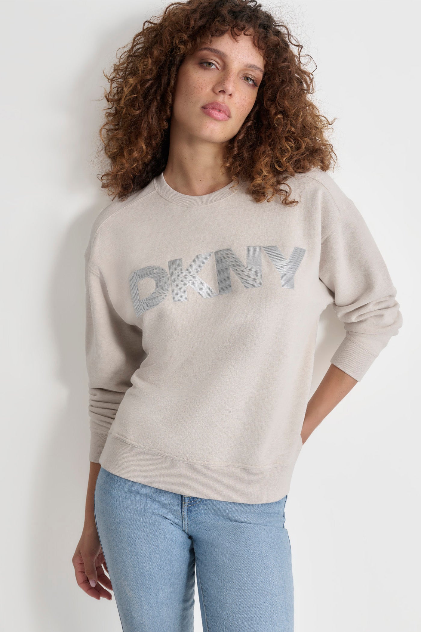 Dkny sequin sweatshirt online