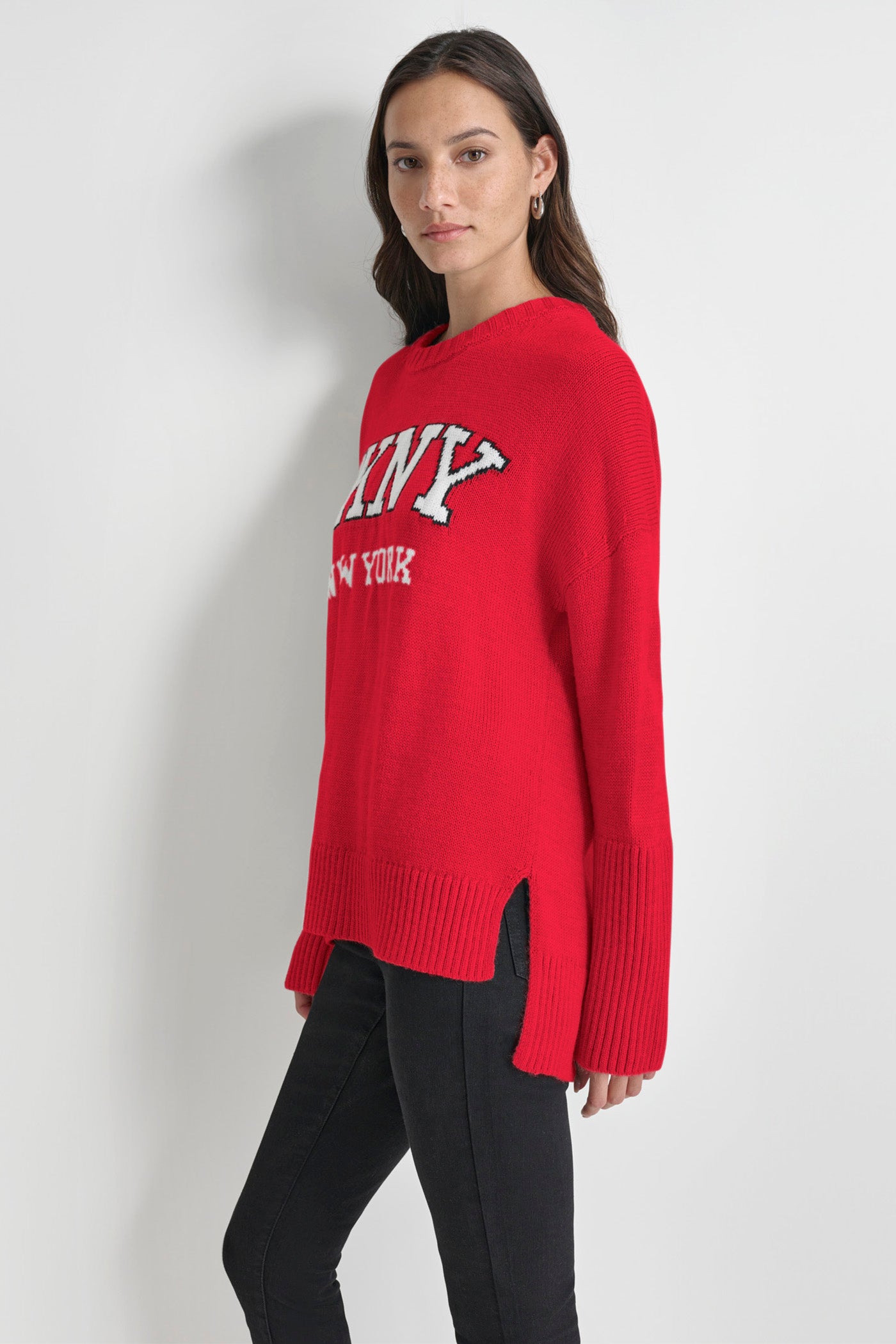 VARSITY LOGO SWEATER