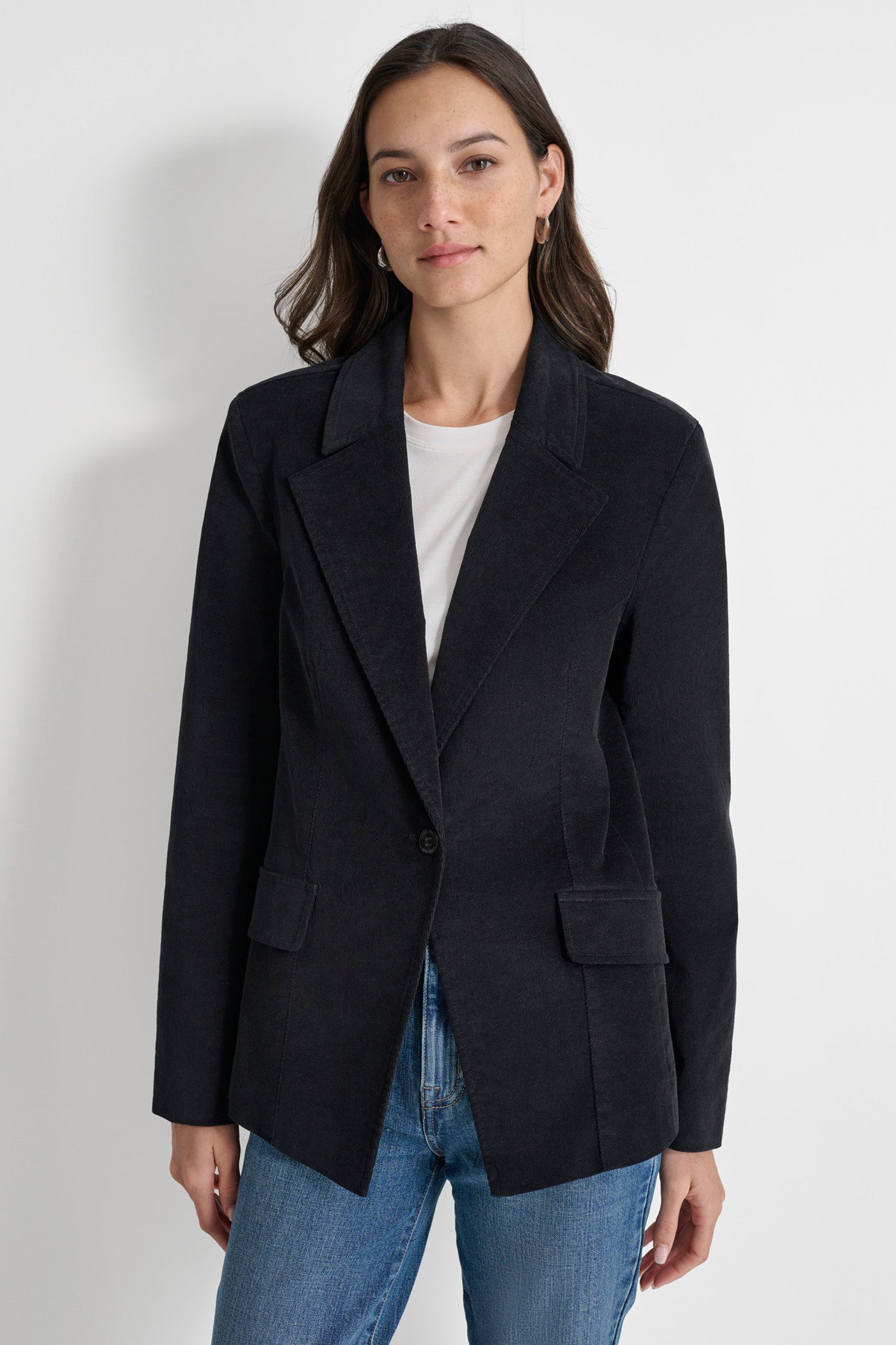 CLASSIC DENIM BLAZER DKNY