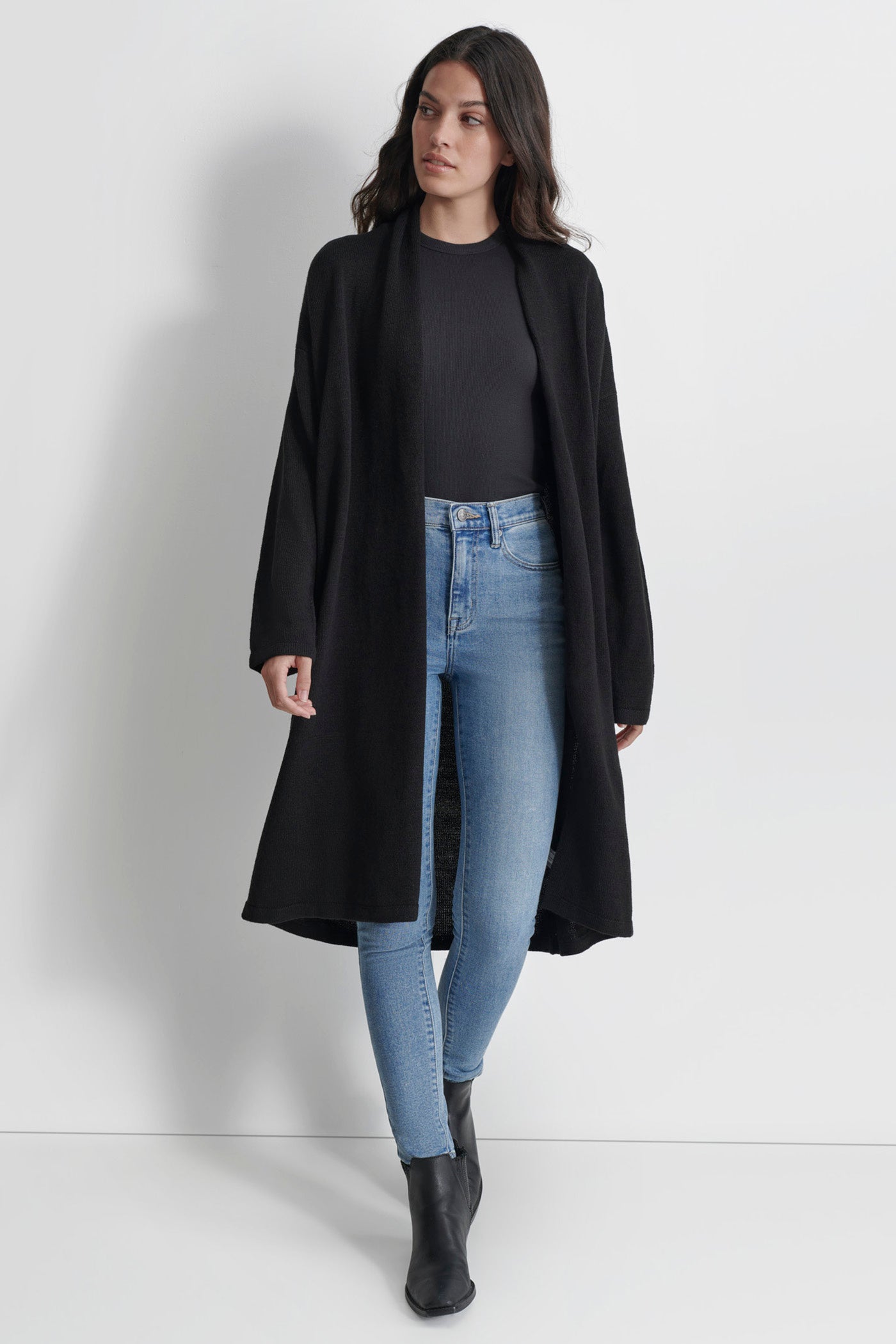 LONG DUSTER CARDIGAN DKNY