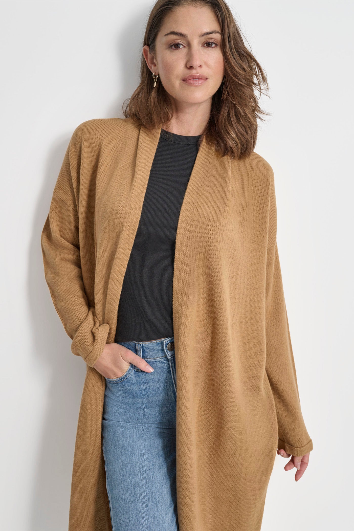 LONG DUSTER CARDIGAN