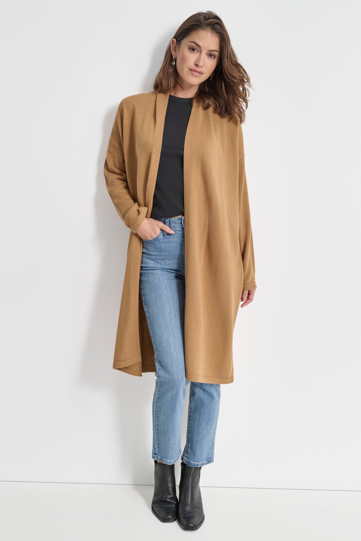 LONG DUSTER CARDIGAN