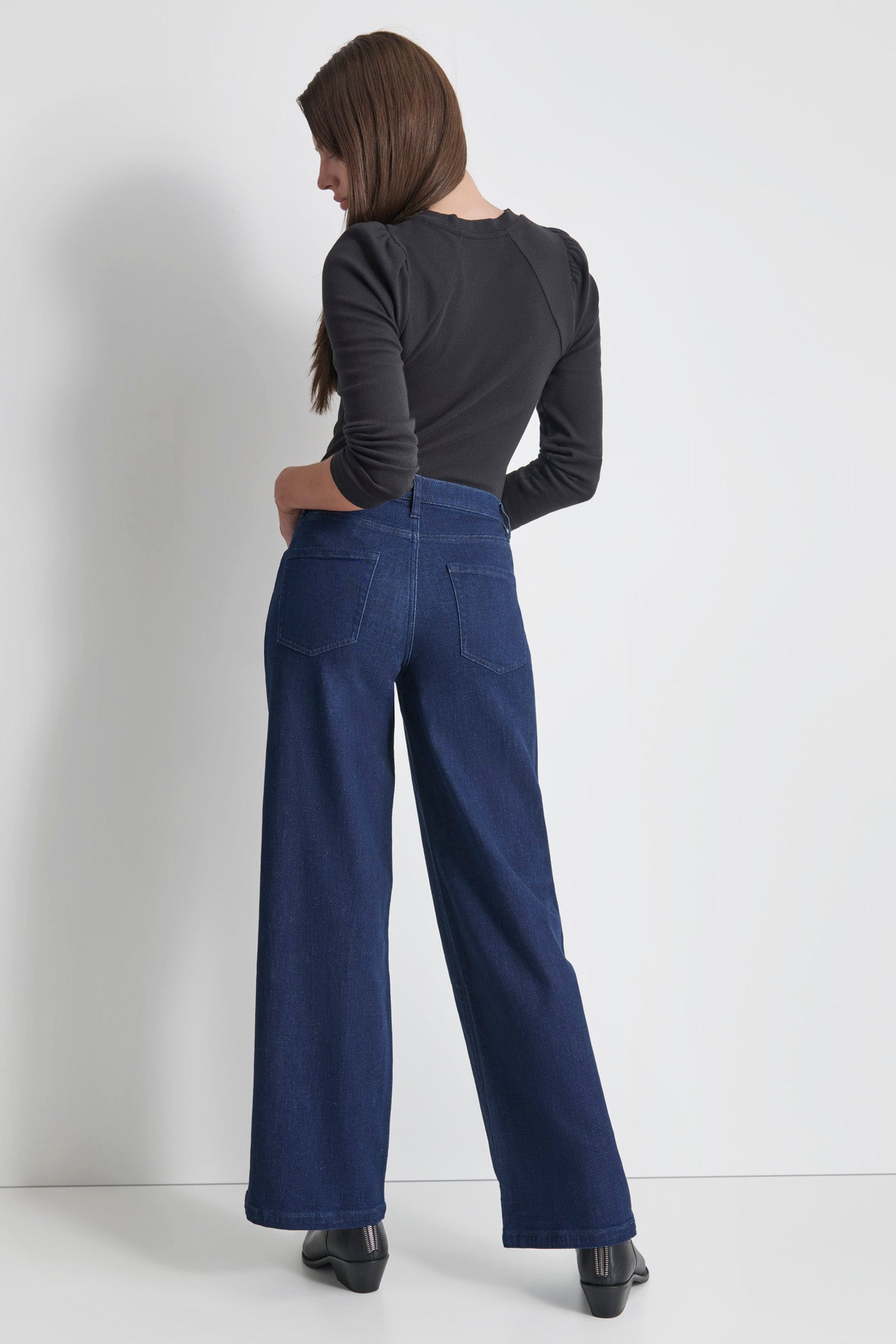 HIGH RISE WIDE LEG TROUSER