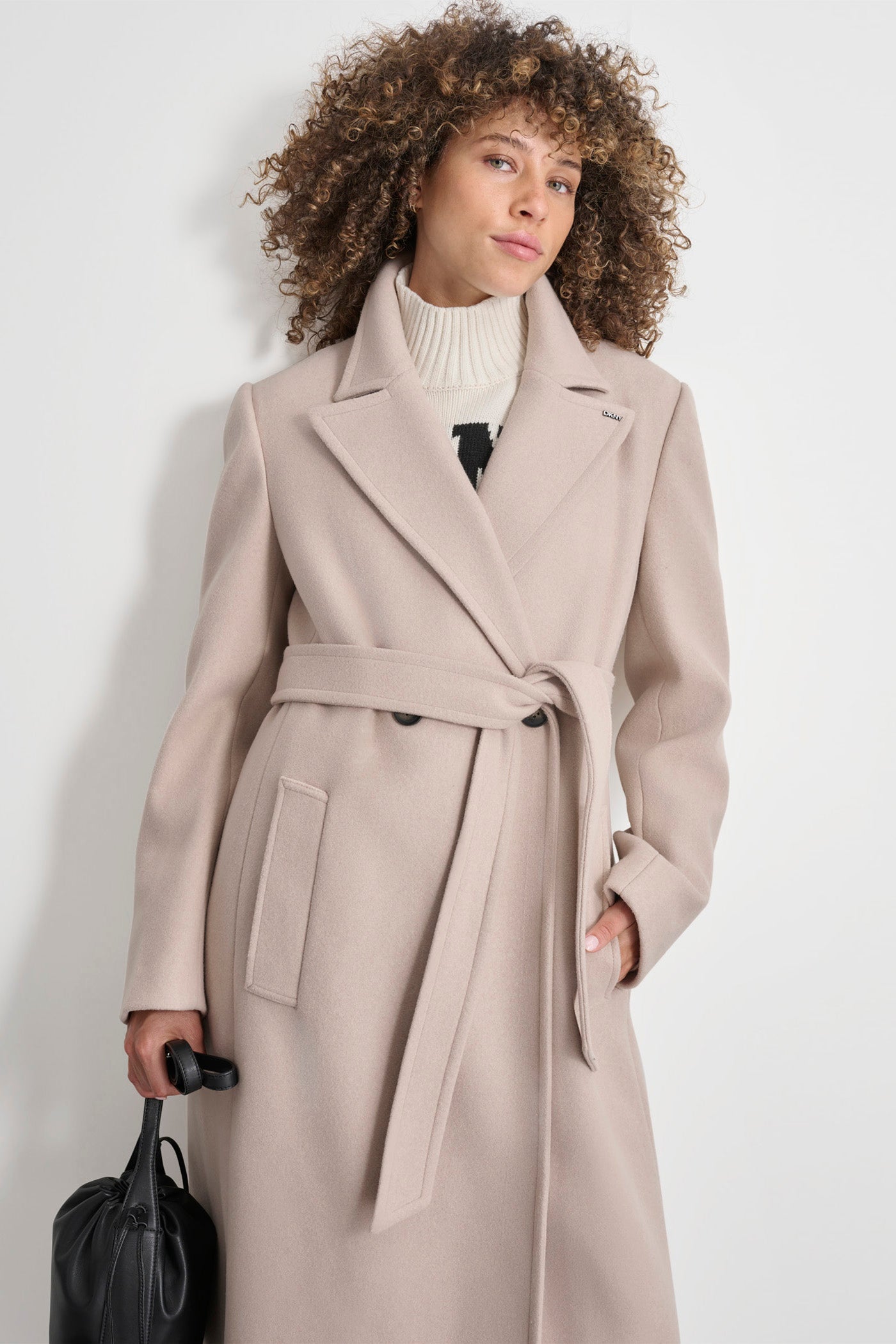 WOOL WRAP COAT