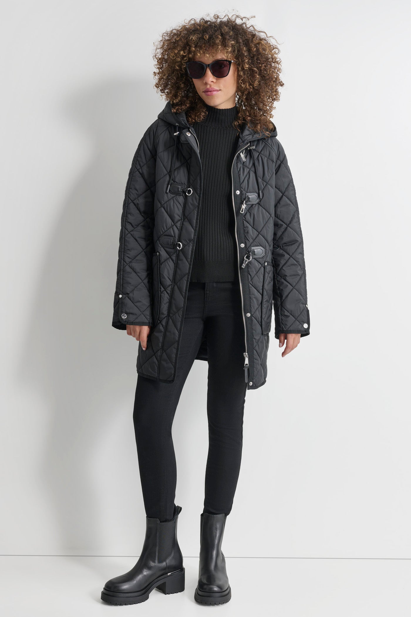 Dkny padded coat hotsell