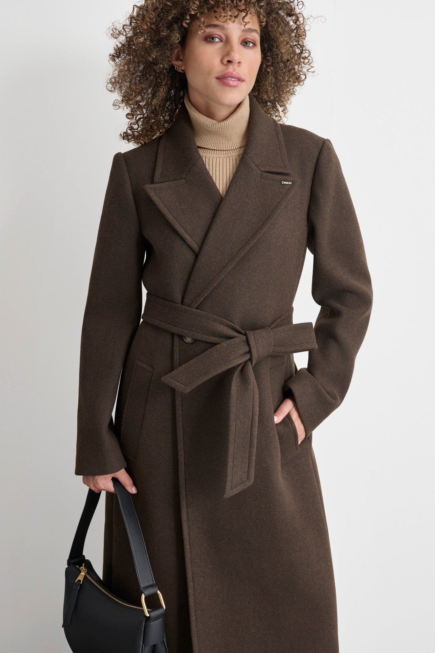 WOOL WRAP COAT