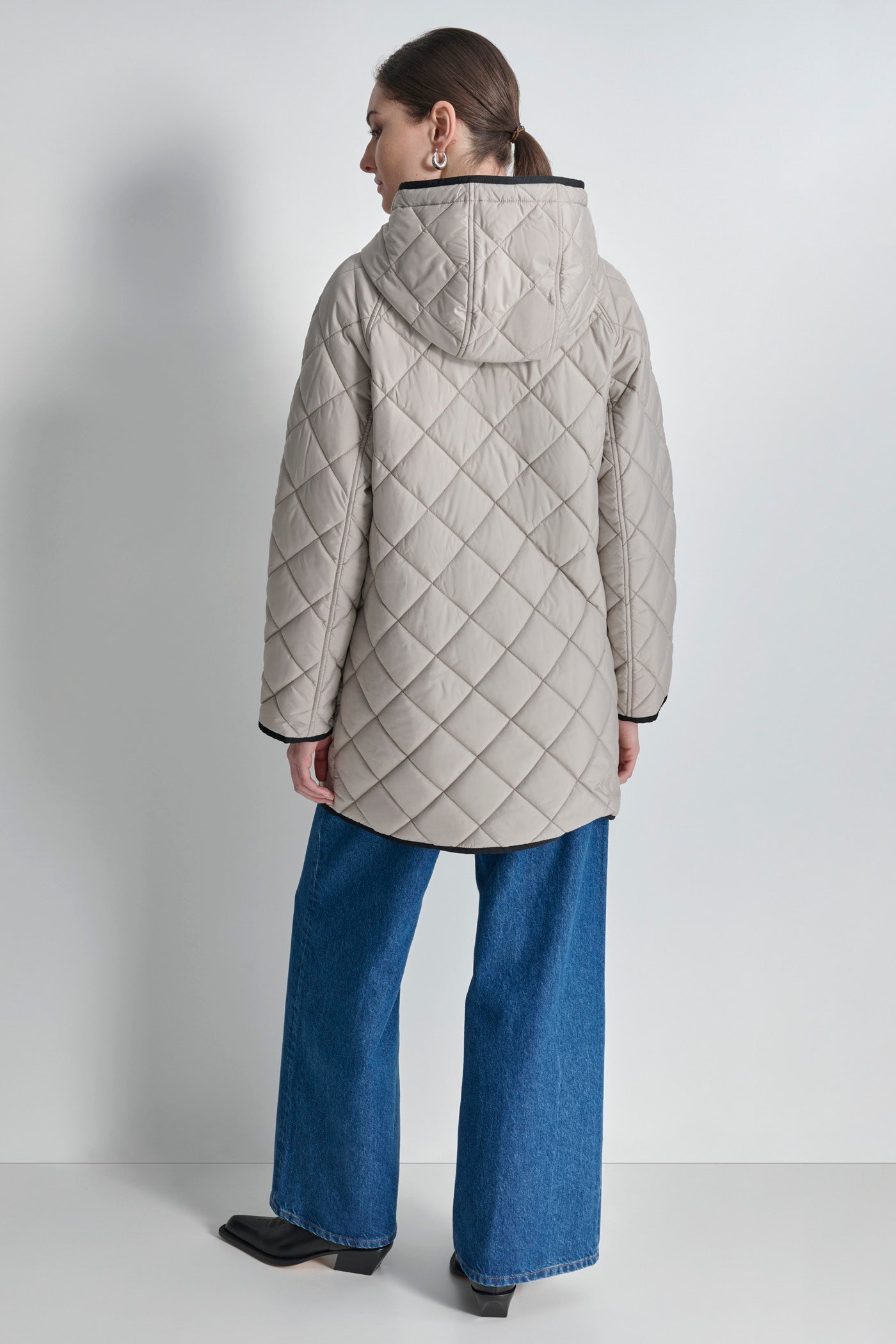 Dkny quilted jacket online