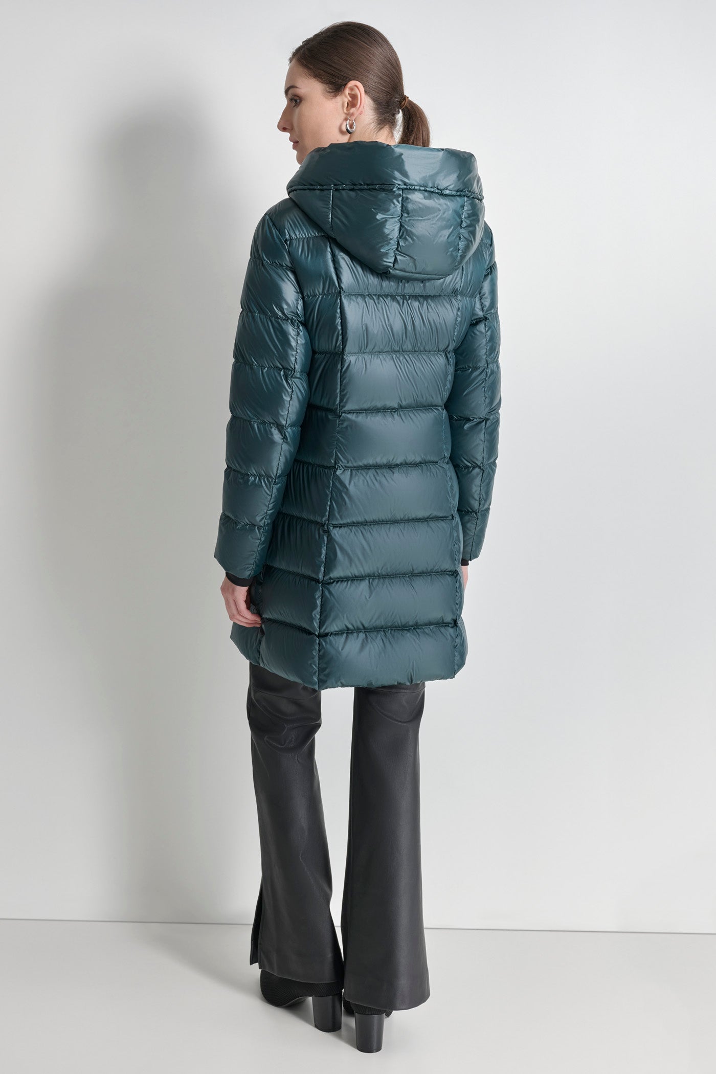 DOWN FILLED LONG PUFFER DKNY