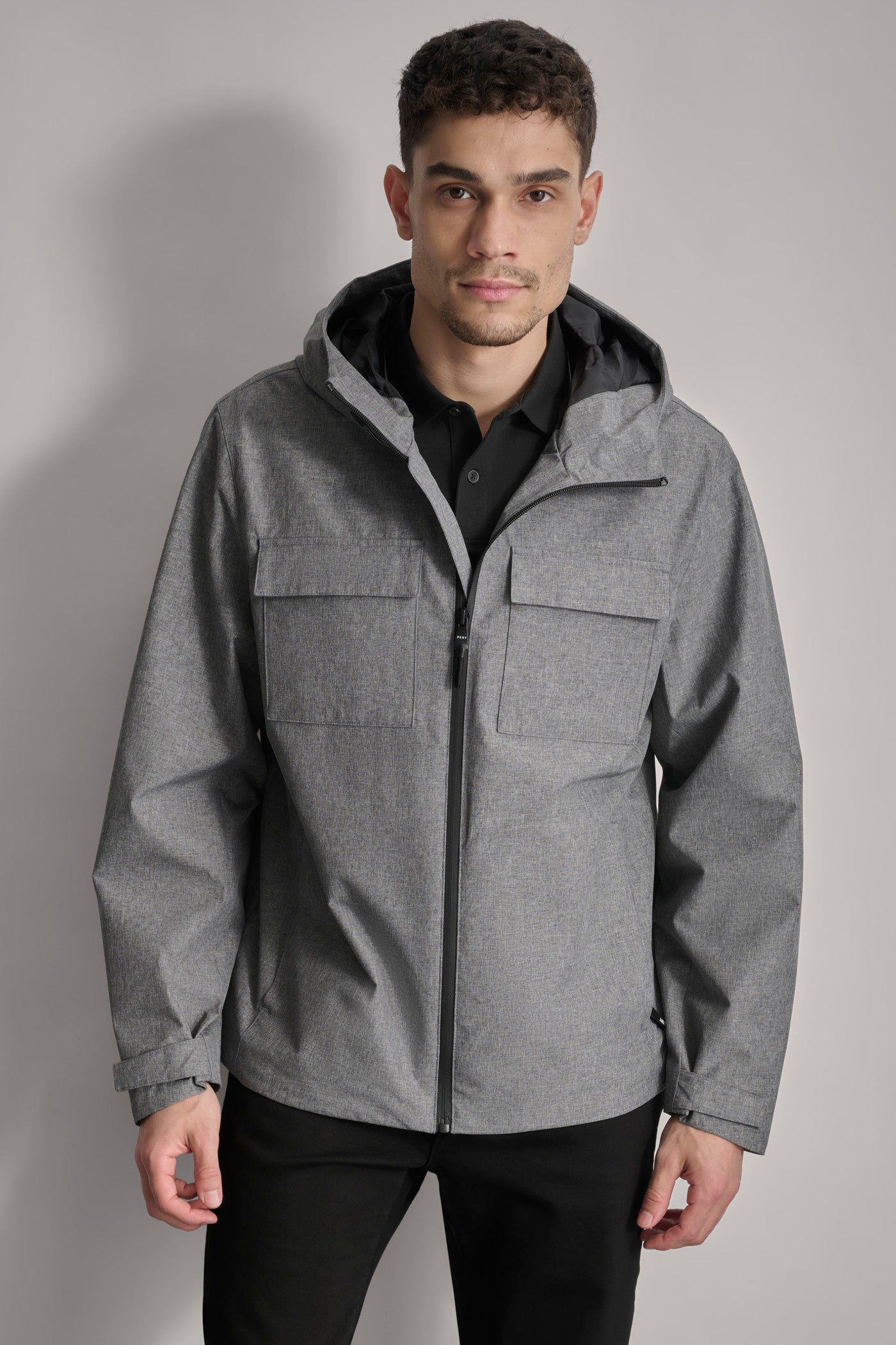 Dkny grey jacket hotsell