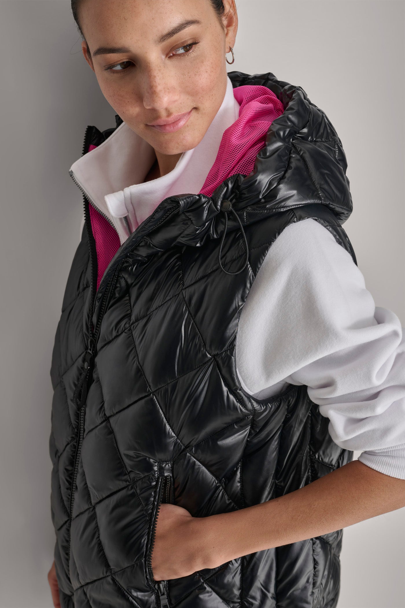 QUILTED PUFFER VEST