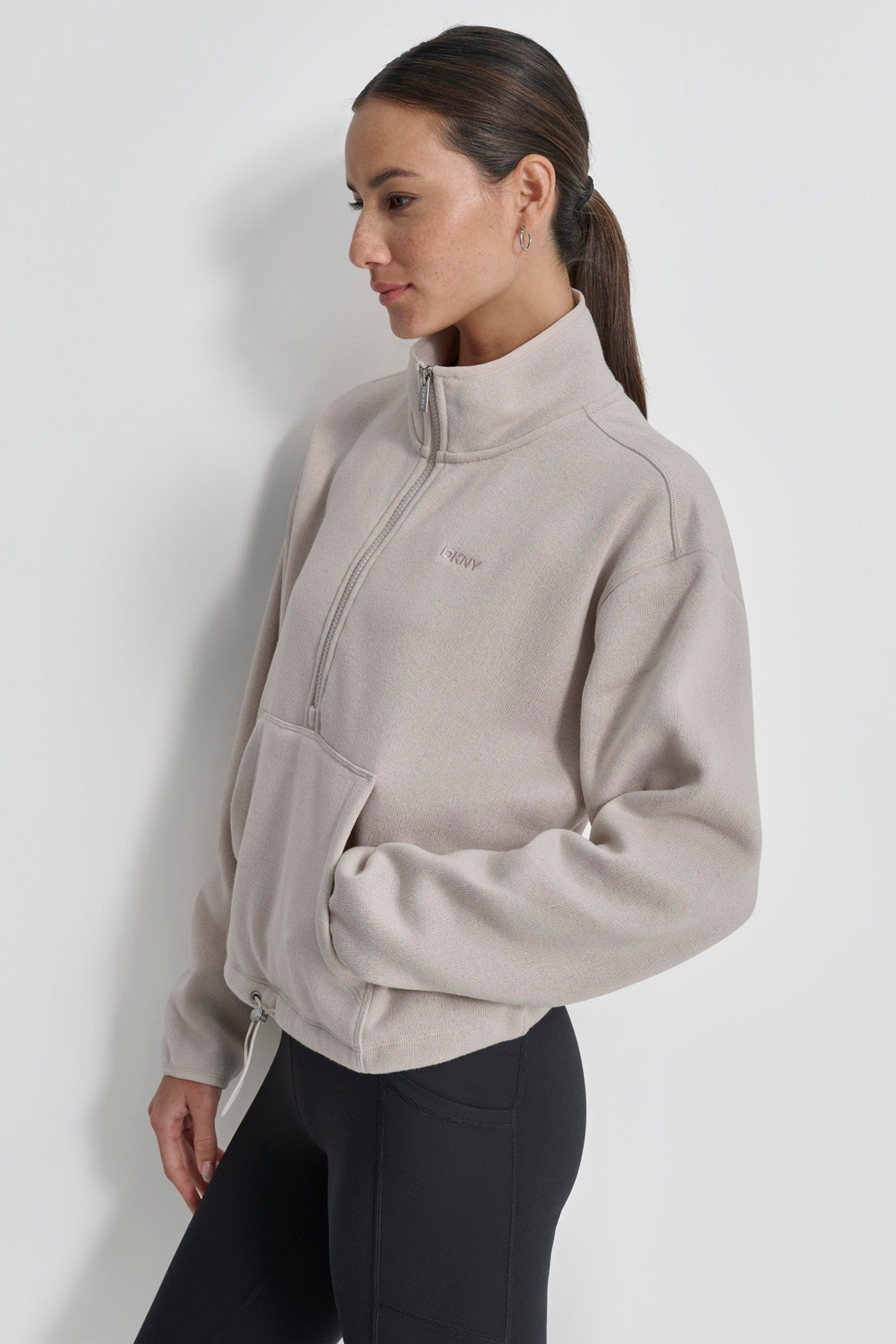 HALF ZIP FLEECE PULLOVER