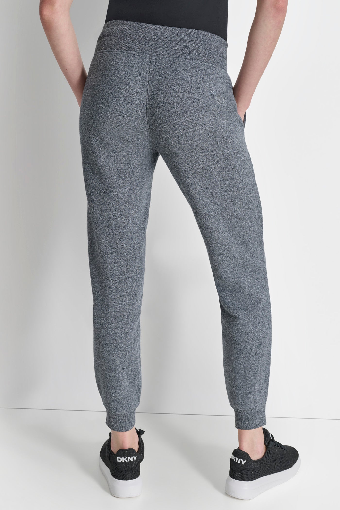 RHINESTONE LOGO JOGGER DKNY