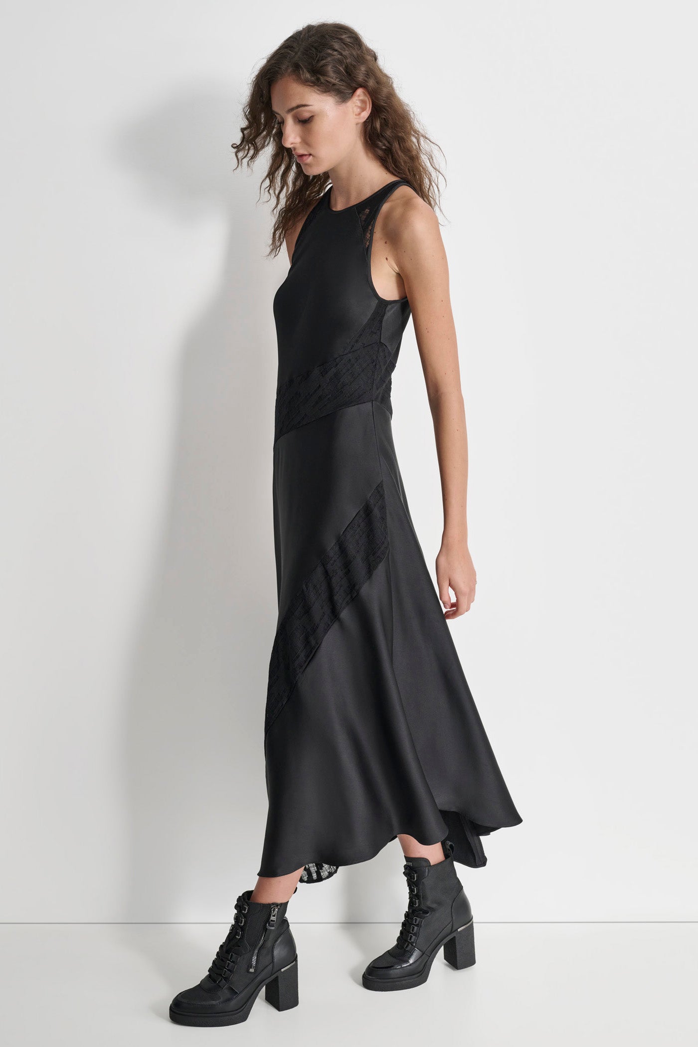 Dkny asymmetrical dress best sale