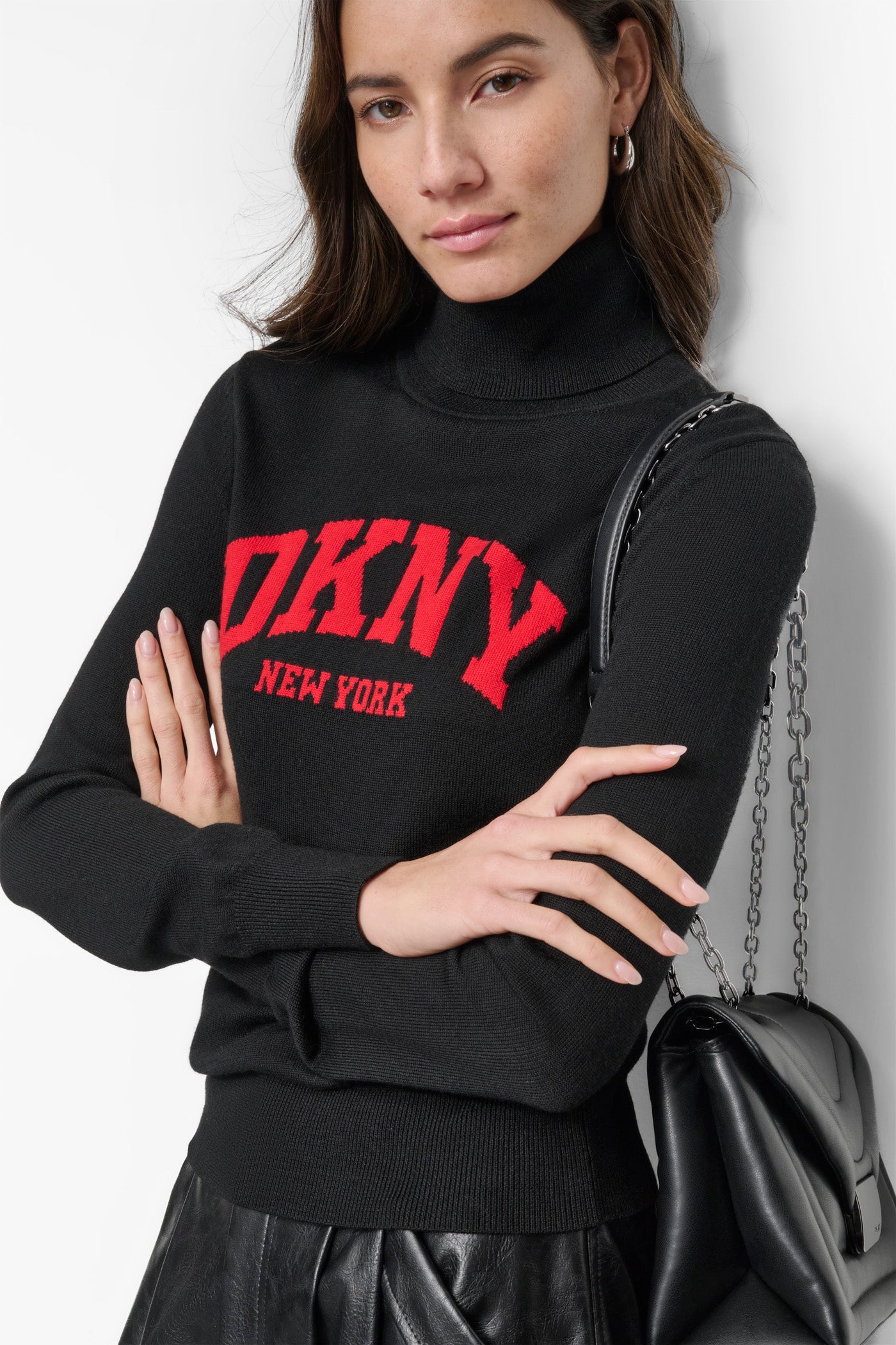 LOGO TURTLENECK SWEATER