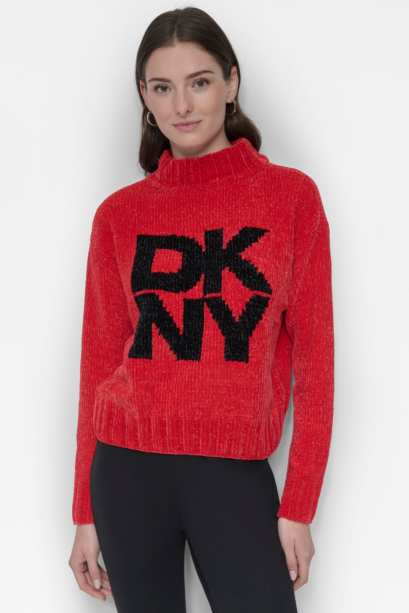 Dkny logo sweater best sale