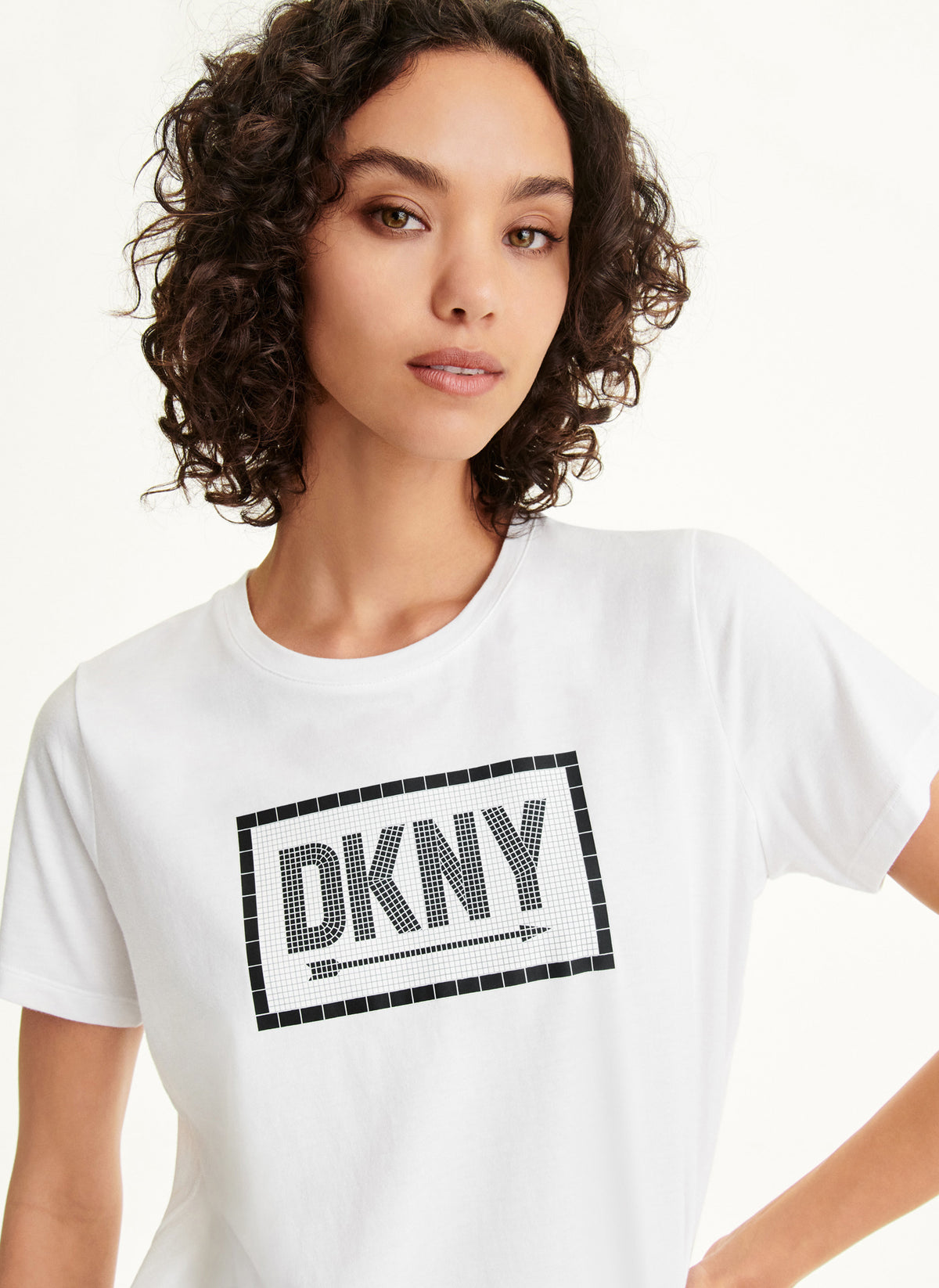 Dkny Crew Neck Graphic T-Shirt